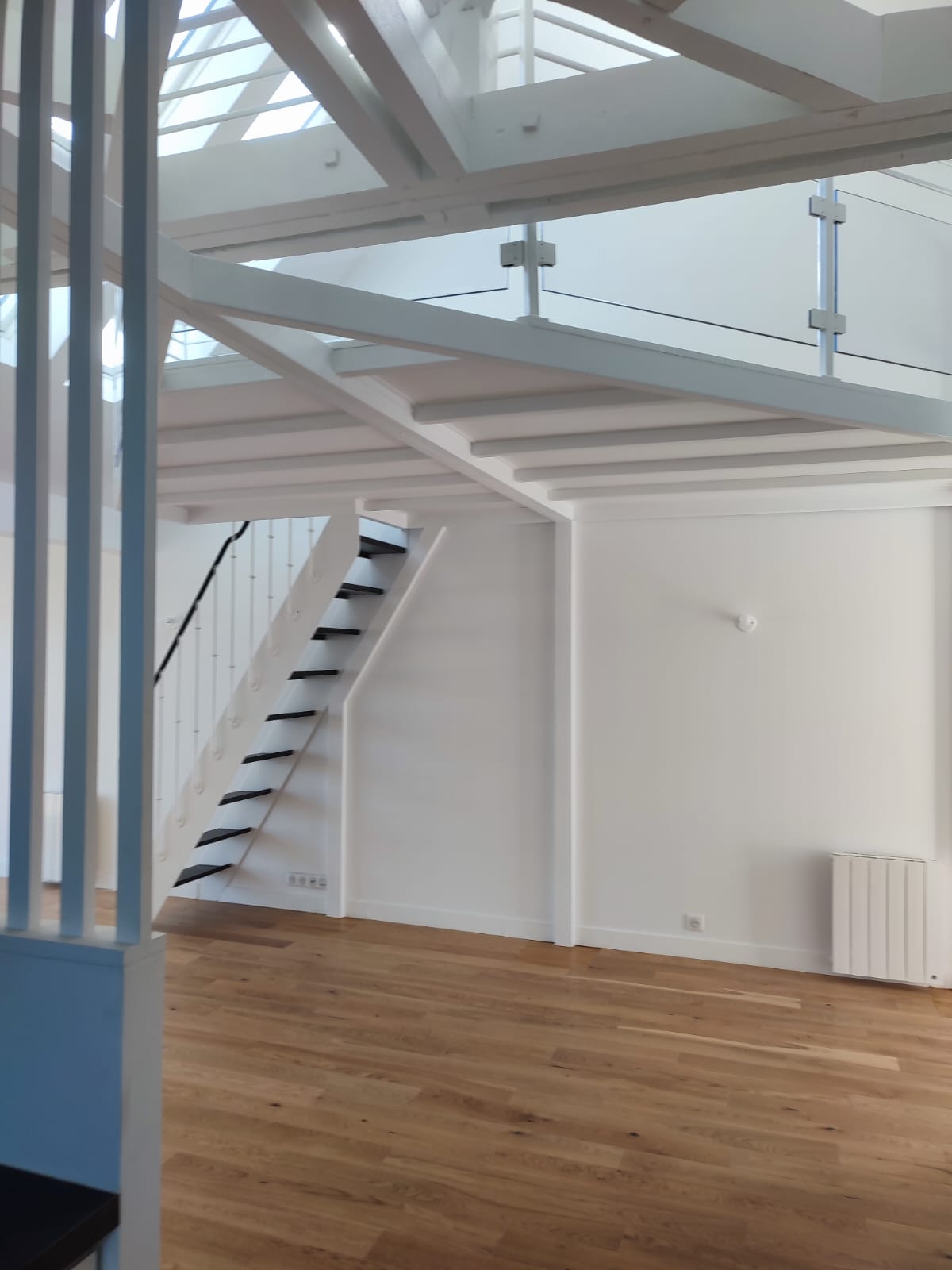 Escalier, terrasse et garde-corps