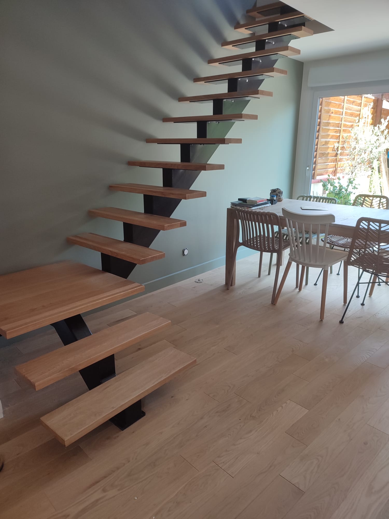 Escalier et garde-corps